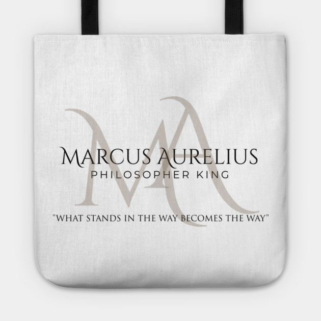 Marcus Aurelius Philosopher King Tote by Jerry