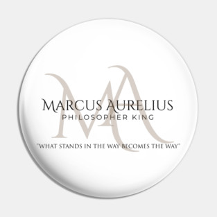 Marcus Aurelius Philosopher King Pin