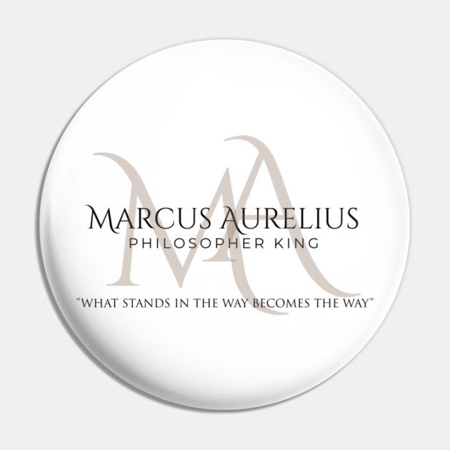 Marcus Aurelius Philosopher King Pin by Jerry