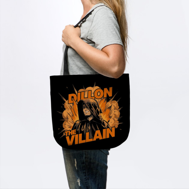Dillon The Villain - Distressed Basketball Anti-Hero Pro Sports Design by dtr_art