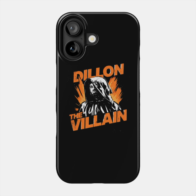 Dillon The Villain - Distressed Basketball Anti-Hero Pro Sports Design Phone Case by dtr_art