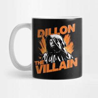 Dillon The Villain - Distressed Basketball Anti-Hero Pro Sports Design Mug