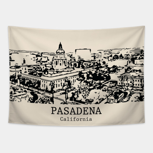 Pasadena - California Tapestry by Lakeric