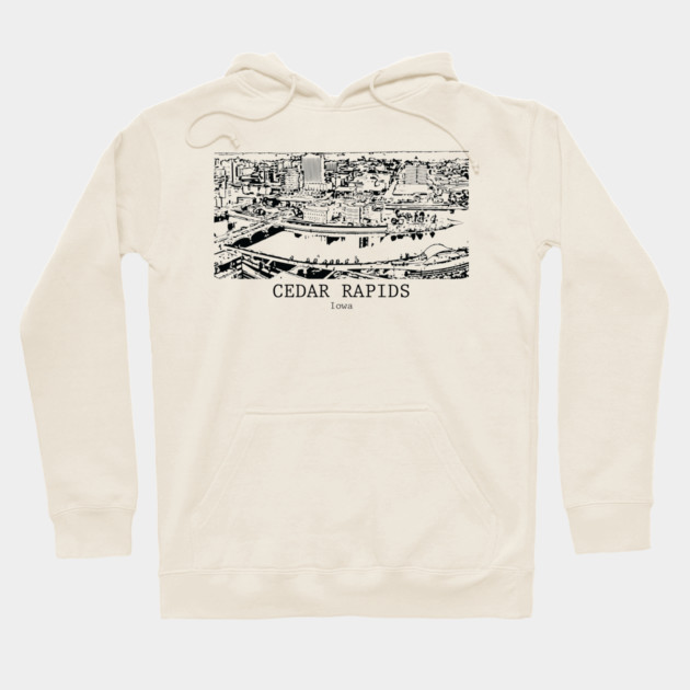 Cedar Rapids - Iowa Hoodie by Lakeric