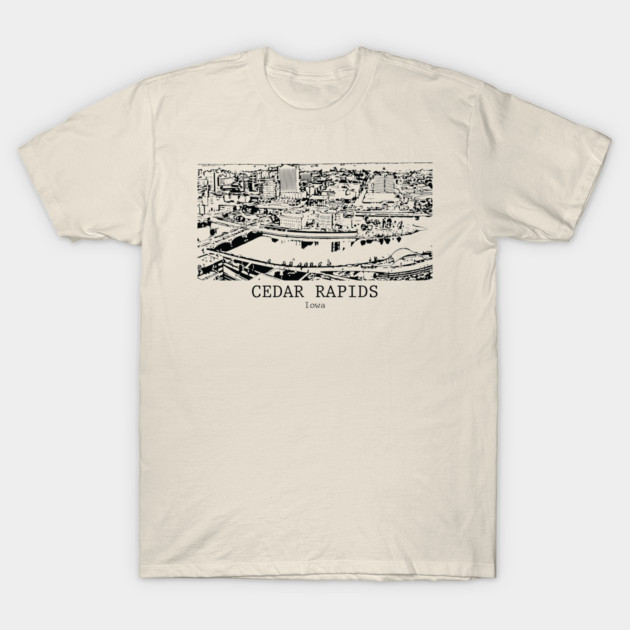 Cedar Rapids - Iowa T-Shirt by Lakeric