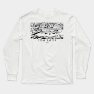 Cedar Rapids - Iowa Long Sleeve T-Shirt