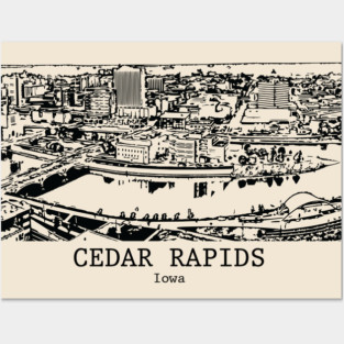 Cedar Rapids - Iowa Posters and Art