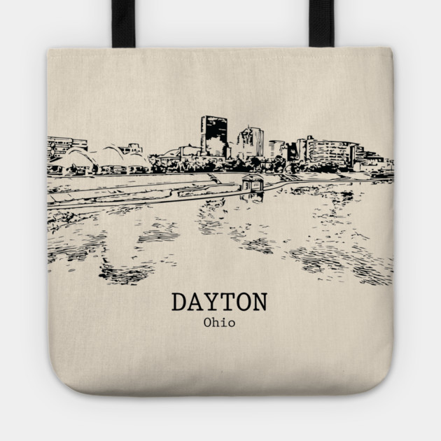 Dayton - Ohio Tote by Lakeric