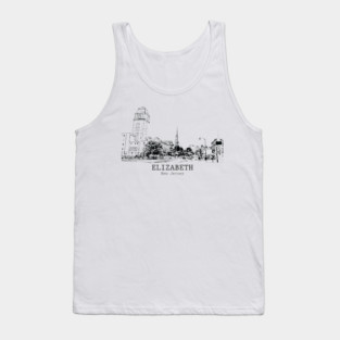 Elizabeth - New Jersey Tank Top