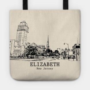 Elizabeth - New Jersey Tote