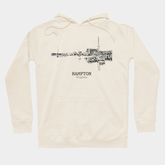 Hampton - Virginia Hoodie by Lakeric