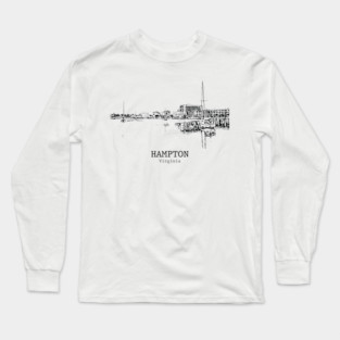 Hampton - Virginia Long Sleeve T-Shirt