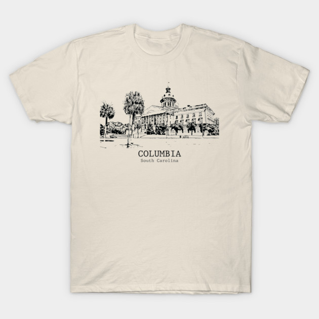 Columbia - South Carolina T-Shirt by Lakeric