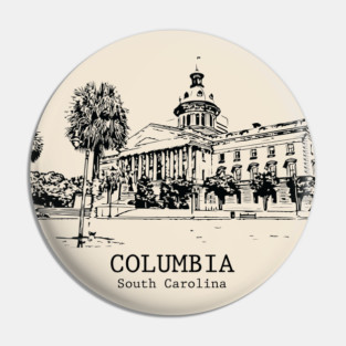 Columbia - South Carolina Pin
