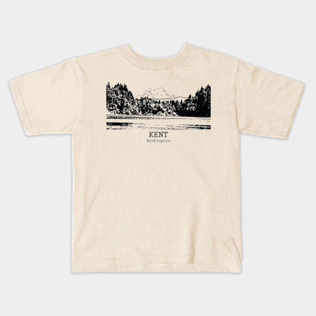 Kent - Washington Kids T-Shirt by Lakeric