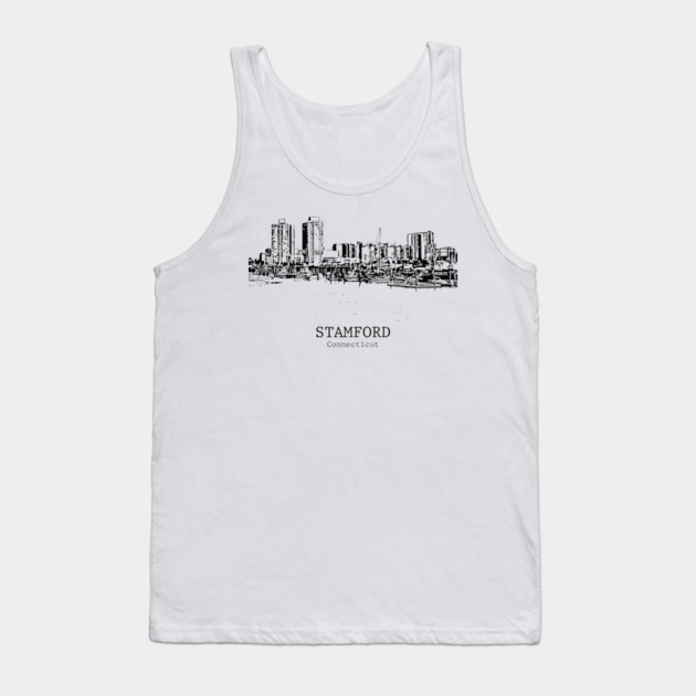 Stamford - Connecticut Tank Top by Lakeric