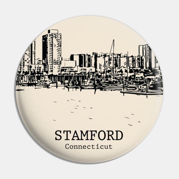 Stamford - Connecticut Pin by Lakeric