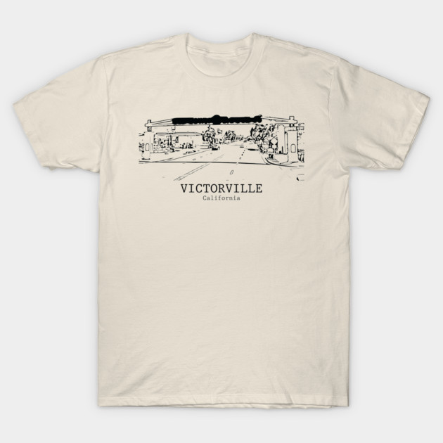 Victorville - California T-Shirt by Lakeric