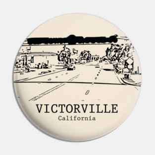 Victorville - California Pin