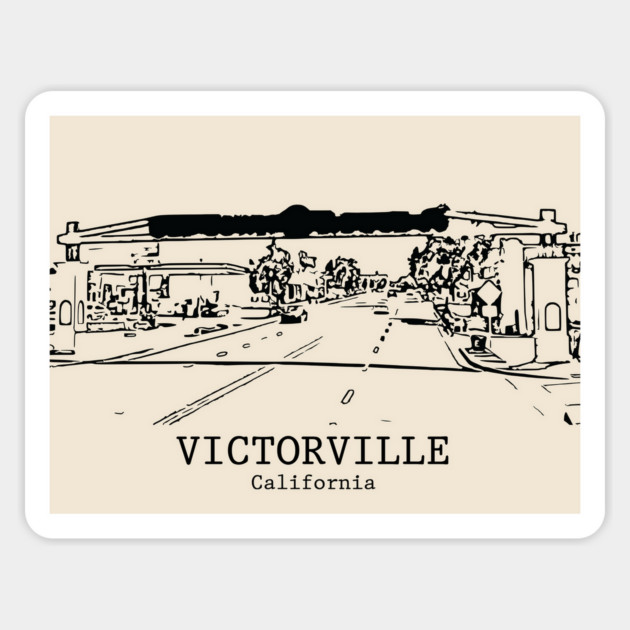 Victorville - California Magnet by Lakeric