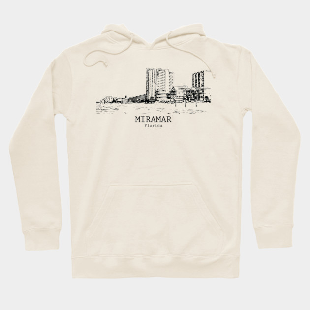 Miramar - Florida Hoodie by Lakeric