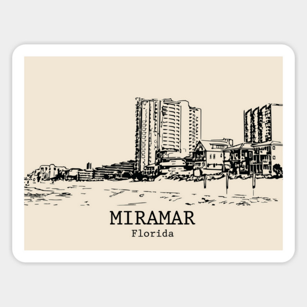Miramar - Florida Magnet by Lakeric