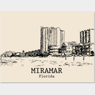 Miramar - Florida Posters and Art