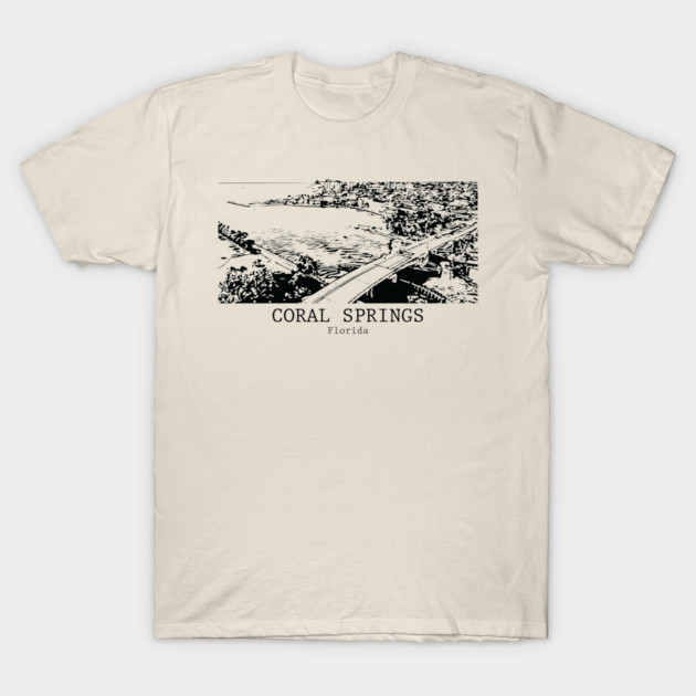 Coral Springs - Florida T-Shirt by Lakeric