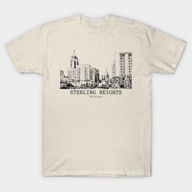 Sterling Heights - Michigan T-Shirt by Lakeric