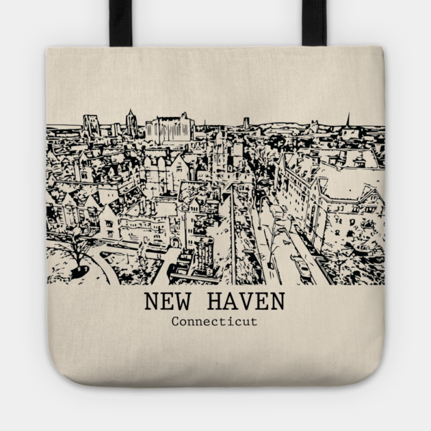 New Haven - Connecticut Tote by Lakeric