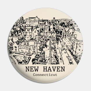 New Haven - Connecticut Pin