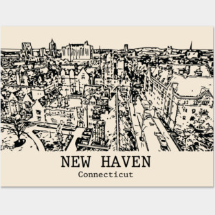 New Haven - Connecticut Posters and Art