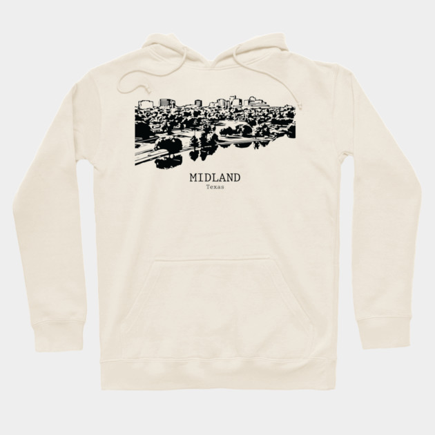 Midland - Texas Hoodie by Lakeric