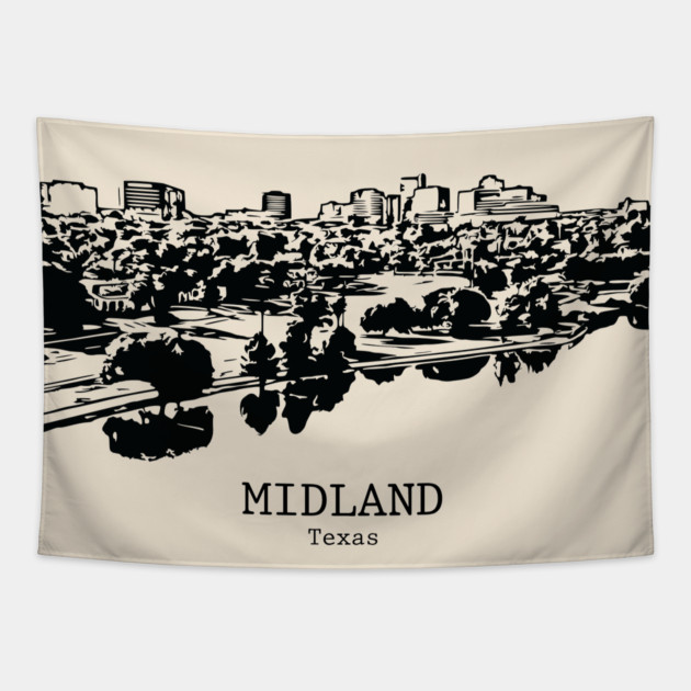 Midland - Texas Tapestry by Lakeric