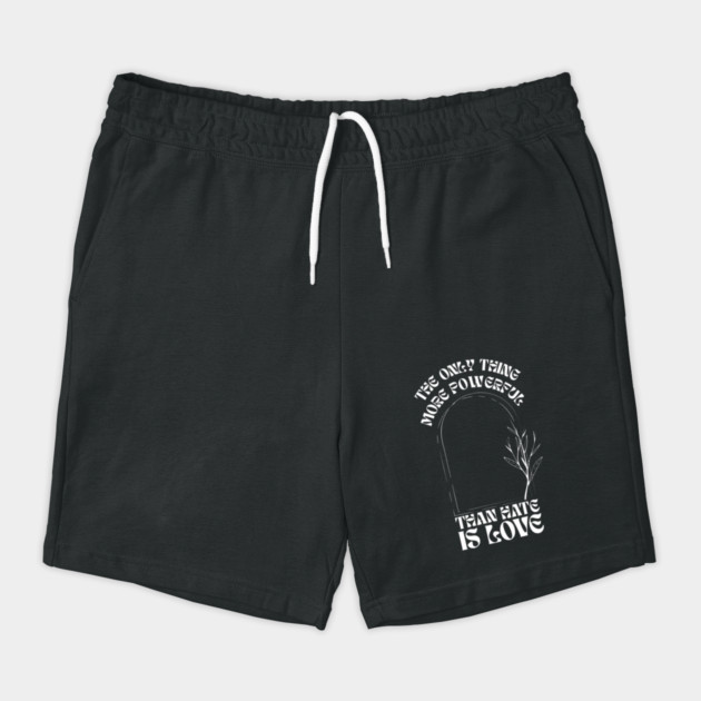 the-only-thing-more-powerful-than-hate-is-love by Creatifly Graphic Tees