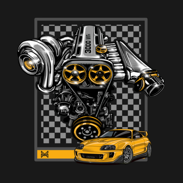 TOYOTA SUPRA ENGINE by monsalveautos