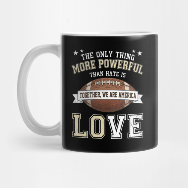 the-only-thing-more-powerful-than-hate-is-love by Creatifly Graphic Tees
