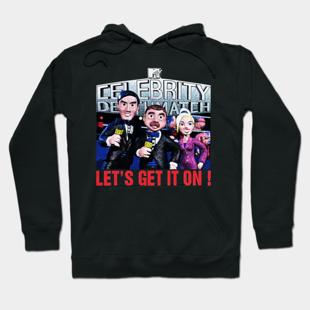 Celebrity Deathmatch - Wrestling TV Show Hoodie by nicklower
