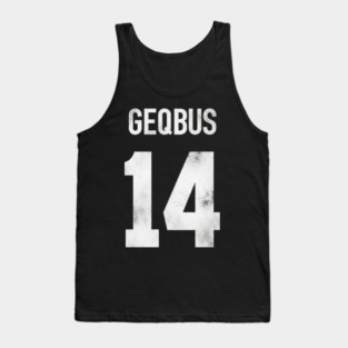 Sam Darnold #14 "GEQBUS" Super Bowl LX Champion Vintage Graphic Tee – The Redemption Edition Tank Top