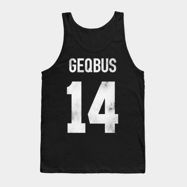 Sam Darnold #14 "GEQBUS" Super Bowl LX Champion Vintage Graphic Tee – The Redemption Edition Tank Top by dtr_art