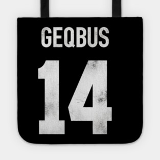 Sam Darnold #14 "GEQBUS" Super Bowl LX Champion Vintage Graphic Tee – The Redemption Edition Tote