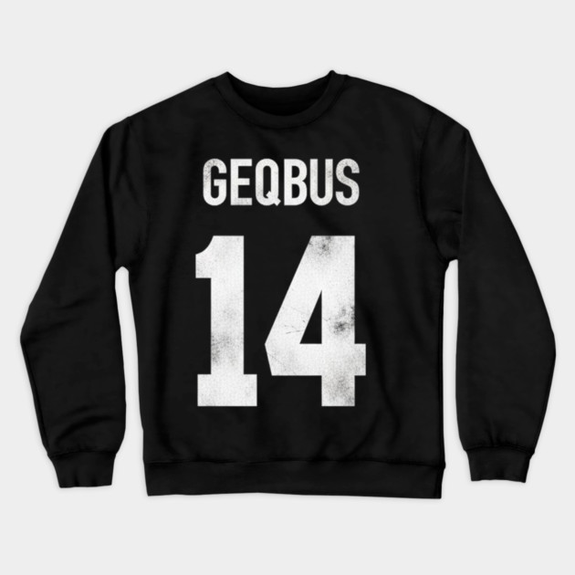 Sam Darnold #14 "GEQBUS" Super Bowl LX Champion Vintage Graphic Tee – The Redemption Edition Crewneck Sweatshirt by dtr_art