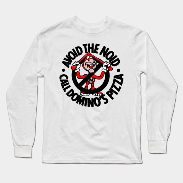 Domino's Pizza - Avoid the Noid Long Sleeve T-Shirt by nicklower