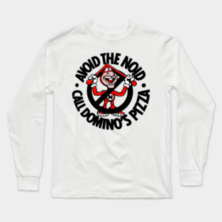 Domino's Pizza - Avoid the Noid Long Sleeve T-Shirt
