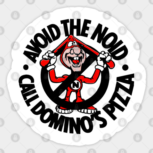 Domino's Pizza - Avoid the Noid Sticker by nicklower