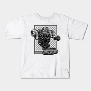 TOYOTA SUPRA TURBO Kids T-Shirt