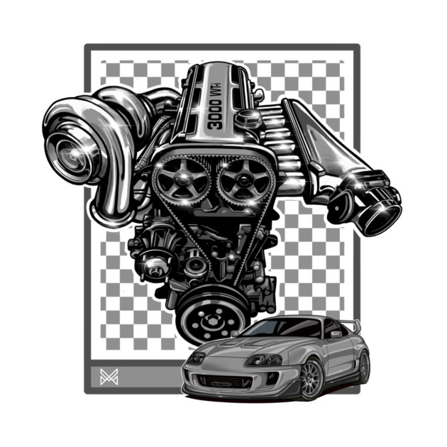 TOYOTA SUPRA TURBO by monsalveautos