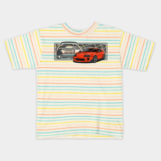 TOYOTA SUPRA MK4 Kids T-Shirt