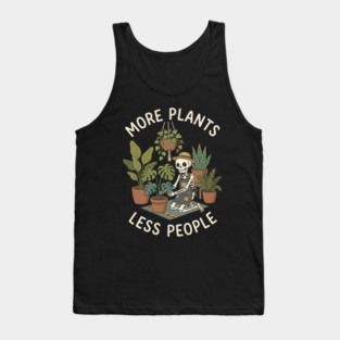 more-plants-less-people Tank Top