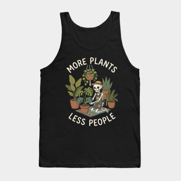 more-plants-less-people Tank Top by Creatifly Graphic Tees